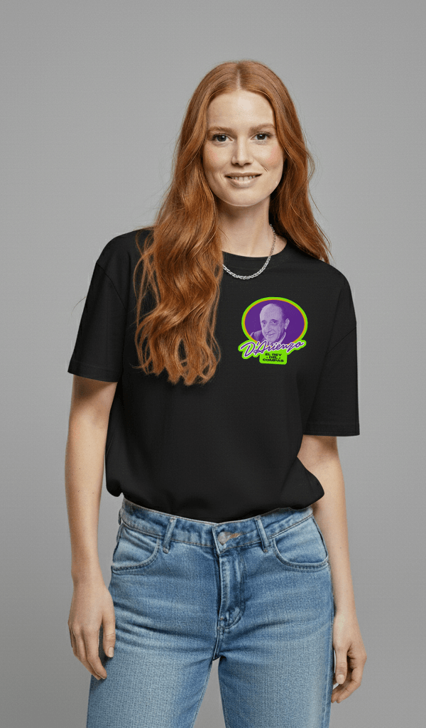 D'ARIENZO - BIAGI black tee WOMEN