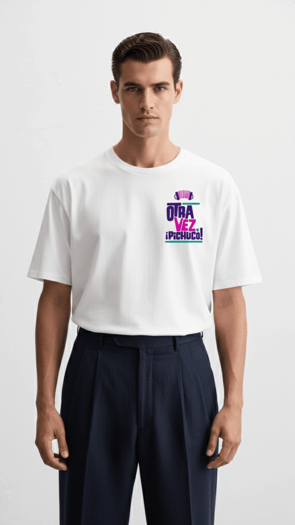 OTRA VEZ PICHUCO white tee MEN