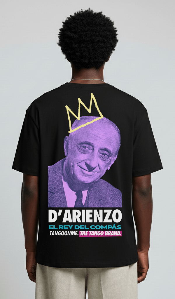 REY D'ARIENZO black tee MEN