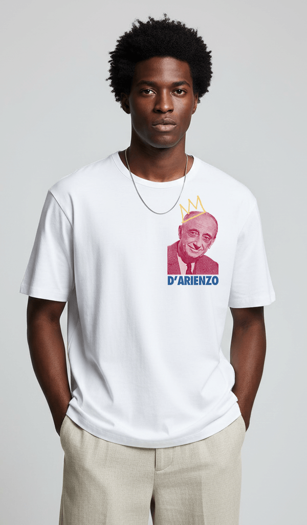 REY D'ARIENZO White tee MEN