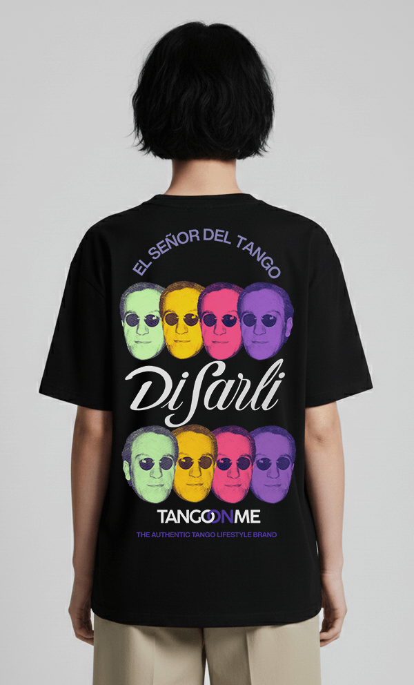 DI SARLI CARAS Black tee WOMEN