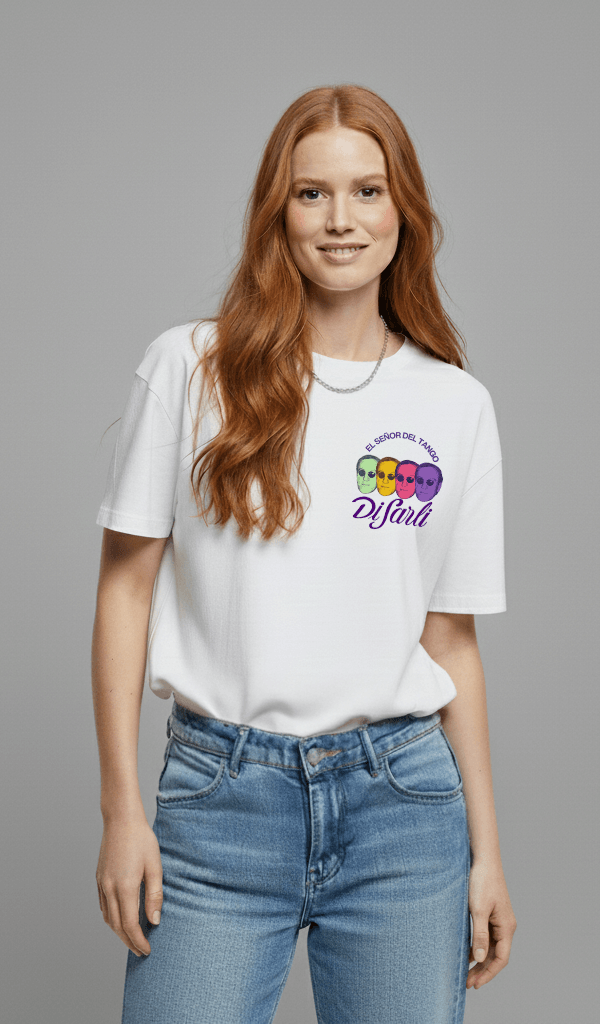 DI SARLI CARAS White tee WOMEN