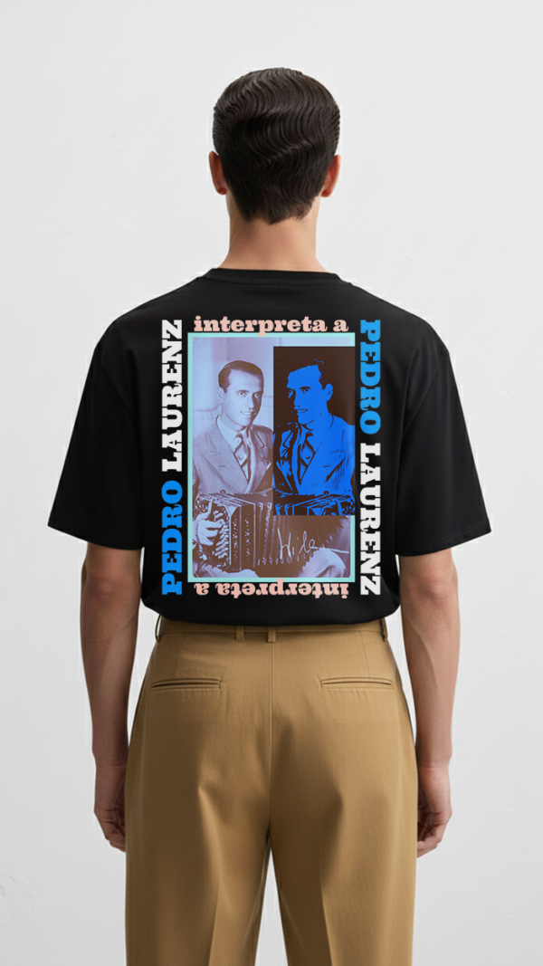 LAURENZ black tee MEN