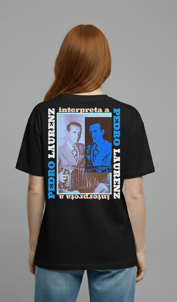 LAURENZ black tee WOMEN