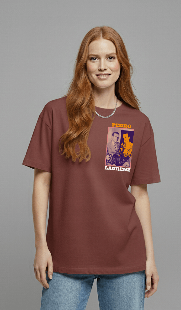 LAURENZ Bordeaux tee WOMEN