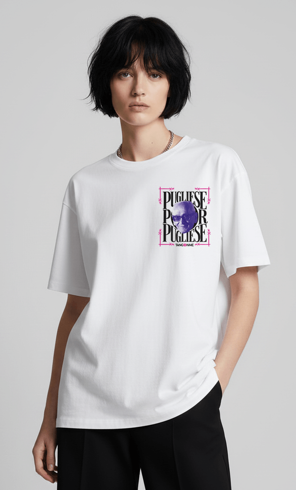 PUGLIESE X PUGLIESE White tee WOMEN