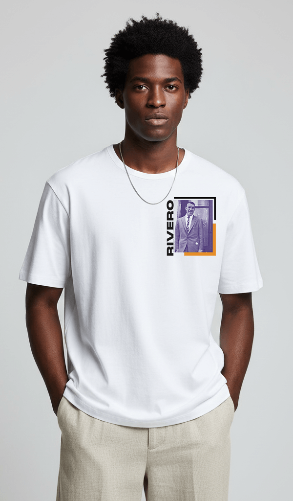 RIVERO White tee MEN