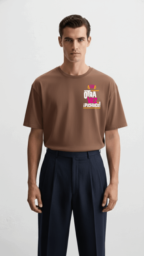 OTRA VEZ PICHUCO chocolate tee MEN
