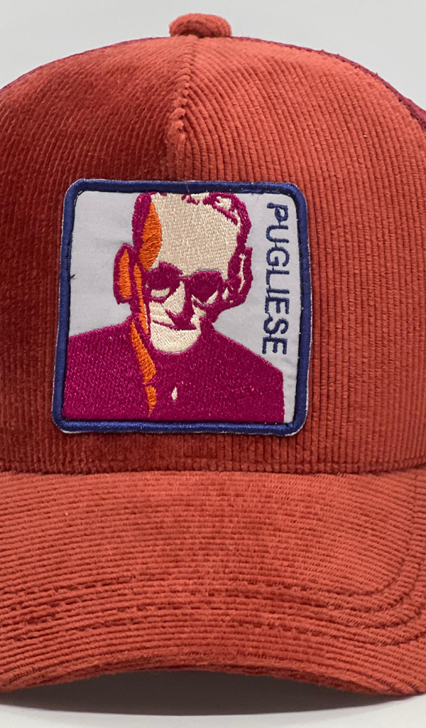 PUGLIESE Caramel corduroy Trucker Cap