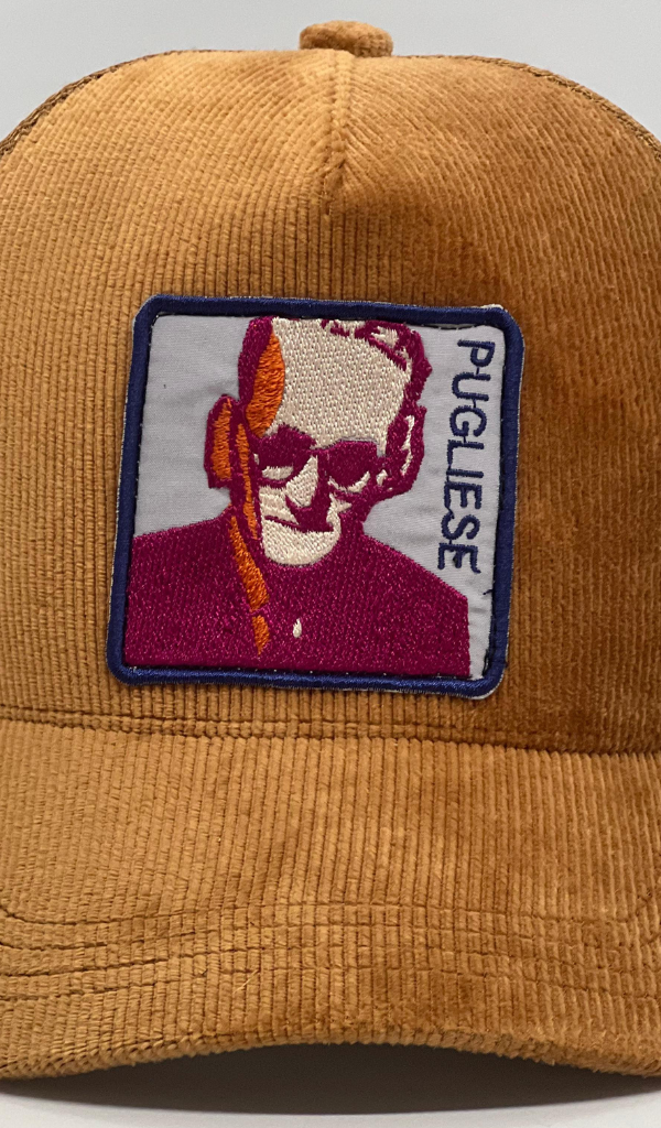 PUGLIESE Ochre corduroy Trucker Cap