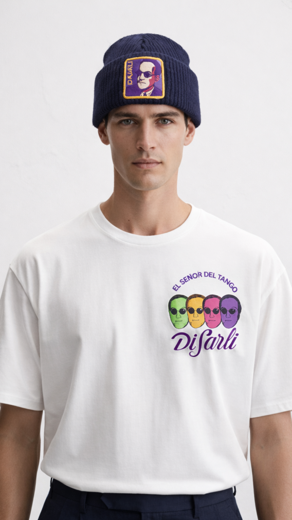 DI SARLI Navy blue Beanie